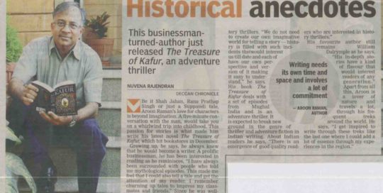 The Trasureof Kafur - TOK_Bengaluru-Chronicle-21-Dec-2013